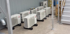 air conditioned containers